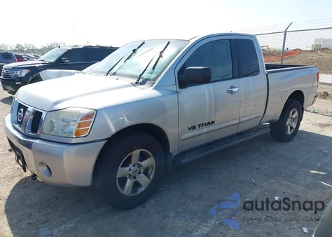 2007 Nissan Titan Se z USA, uszkodzony, nr VIN 1N6AA06B87N216618
